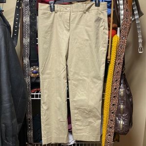 Jones New York, straight leg chinos